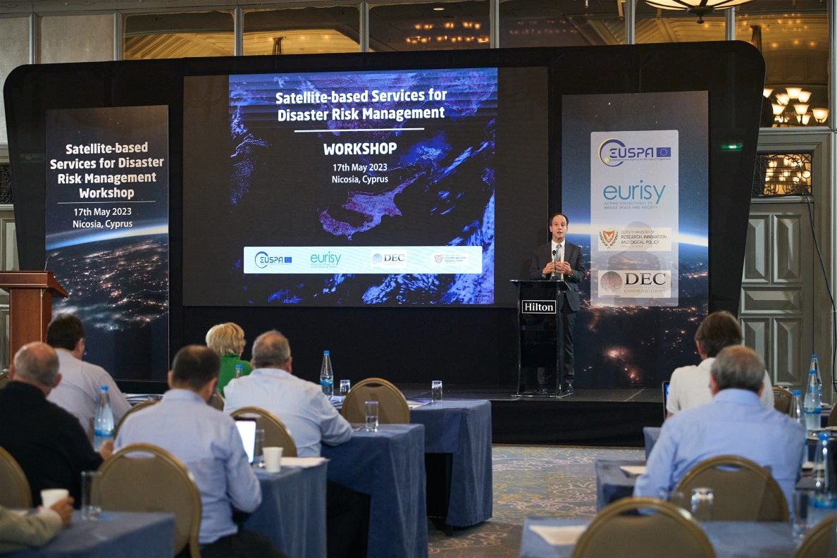 ED Rodrigo da Costa at Disaster Management event in Cyprus