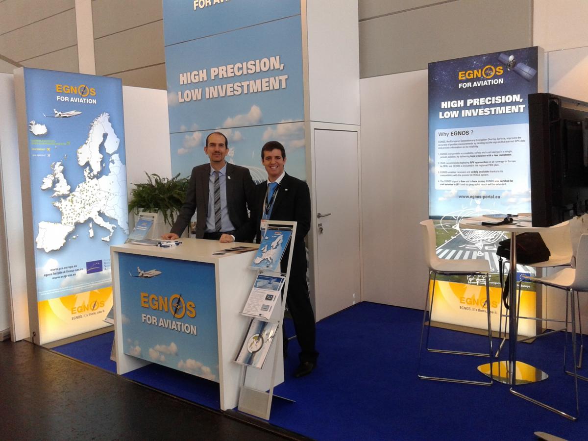 EGNOS at AERO Friedrichshafen