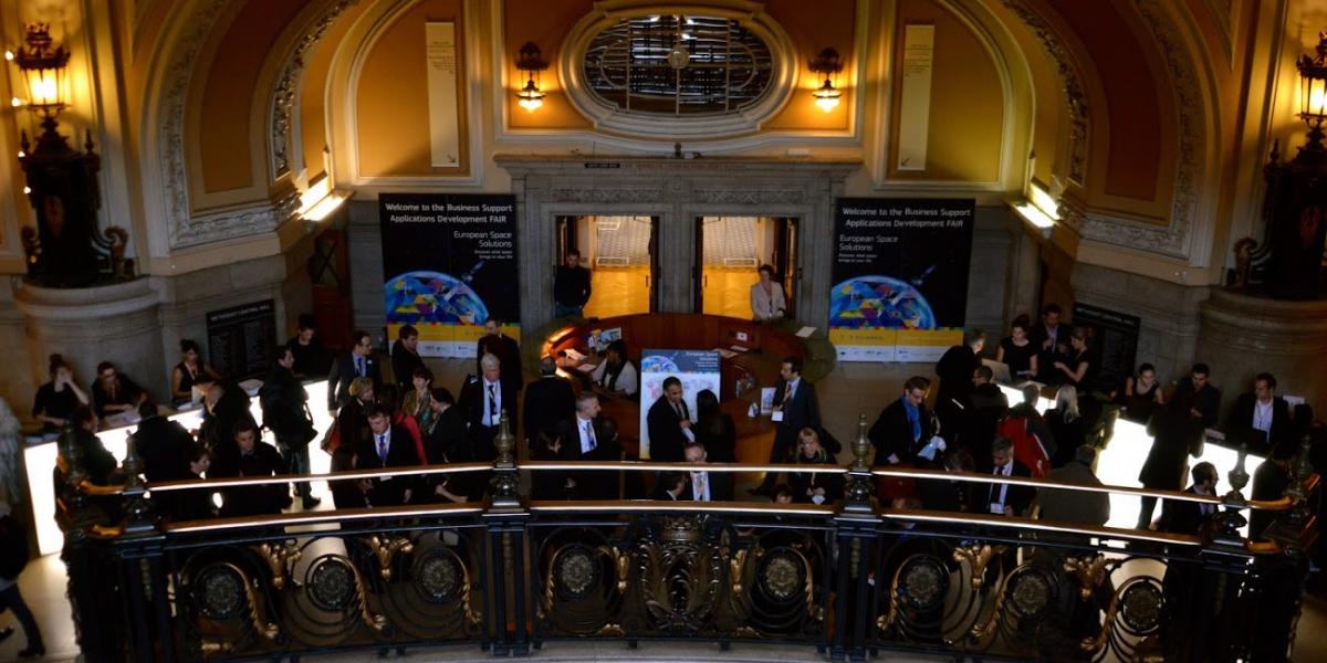 Delegates arrive at the ESS