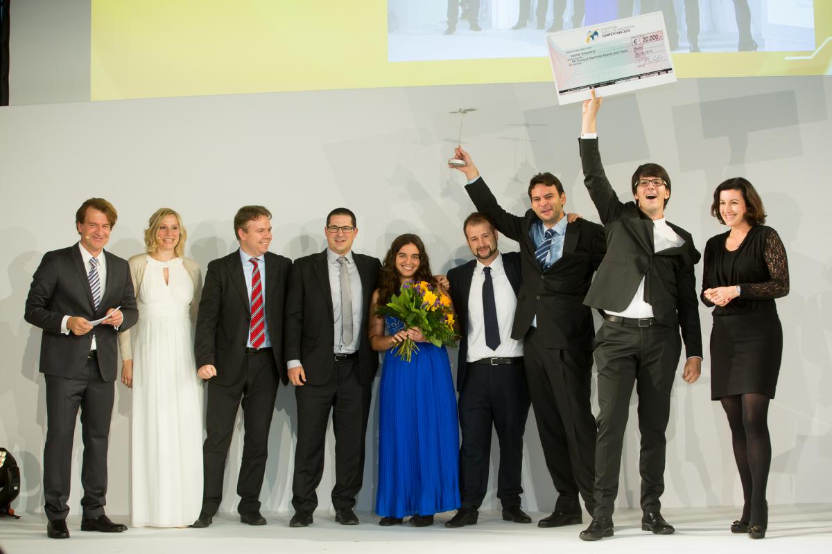 Enrique Martínez Asensi and his winning team hope to soon see POSEIDRON saving lives far out at sea.