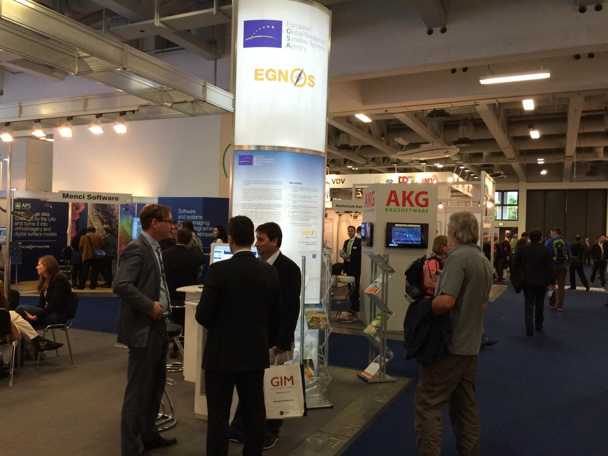 The GSA was at Intergeo to talk to the suppliers about the chipsets in their receivers and surveying technologies to ensure they are ready for Galileo services when they start.