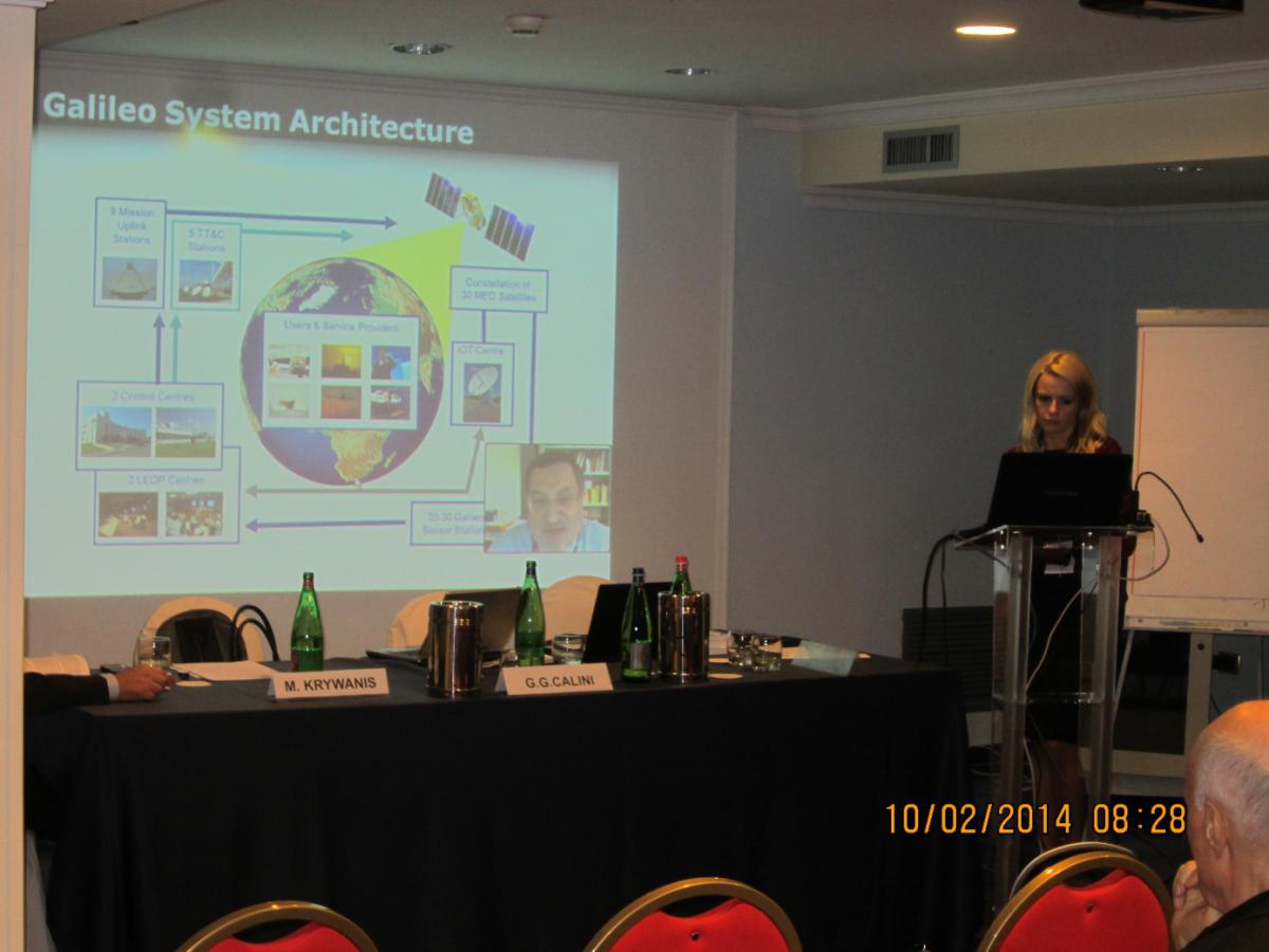 The conference featured two full sessions devoted to Galileo applications, both chaired by GSA Head of Market Development Gian Gherardo Calini.