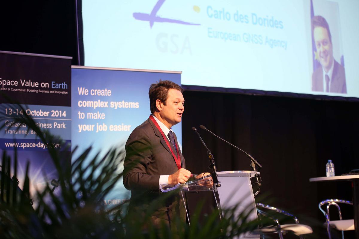 The GSA joined developers and end users to discuss GNSS innovation at Space Days 2014.