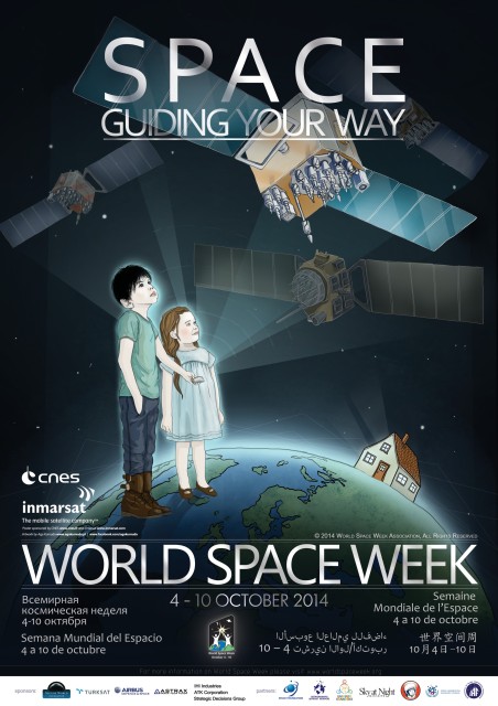 With its theme “Space: Guiding Your Way”, World Space Week in 2014 is focusing on the value of such Global Navigation Satellite Systems (GNSS) as Galileo.