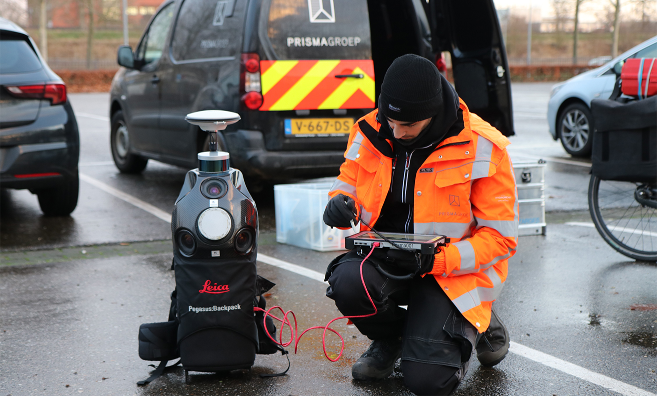Backup sensors counts with GNSS, IMU, two velodyne scanners and five cameras