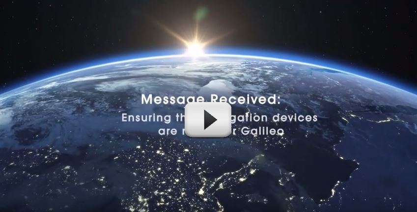 Video: Message Received: Ensuring that Navigation Devices are ready for Galileo