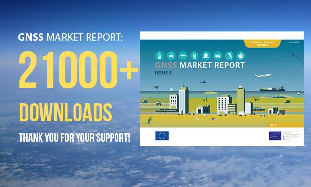 The GNSS Market Report is insightful and gives a nice overview of what the GNSS market is all about.