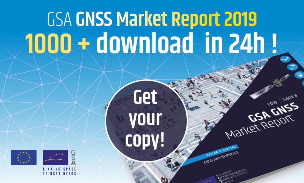 The latest issue of the GNSS market Report was eagerly awaited by all market stakeholders.