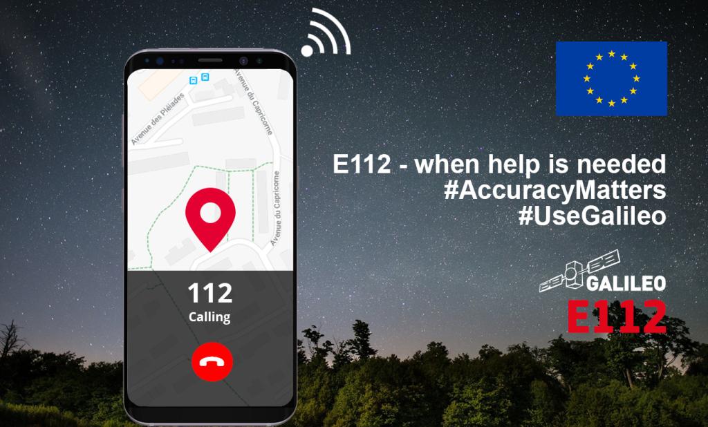 Galileo-supported E112 will result in faster response times and more lives saved.