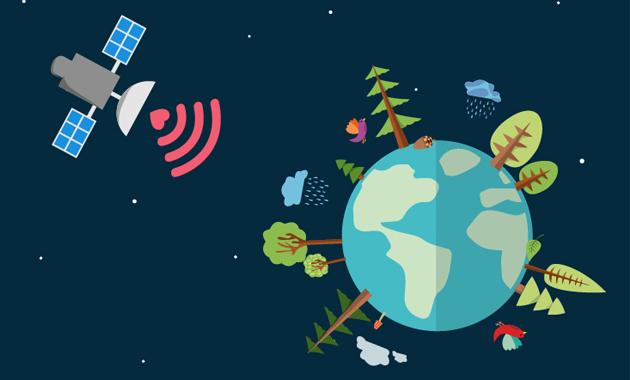 Space technologies are a key asset in the fight for a greener, more sustainable planet.