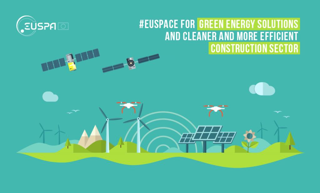 From monitoring the performance of solar panels with Copernicus to assessing heat loss of buildings with Galileo-enabled drones, #EUSpace keeps an eye on our continent‘s green infrastructure.