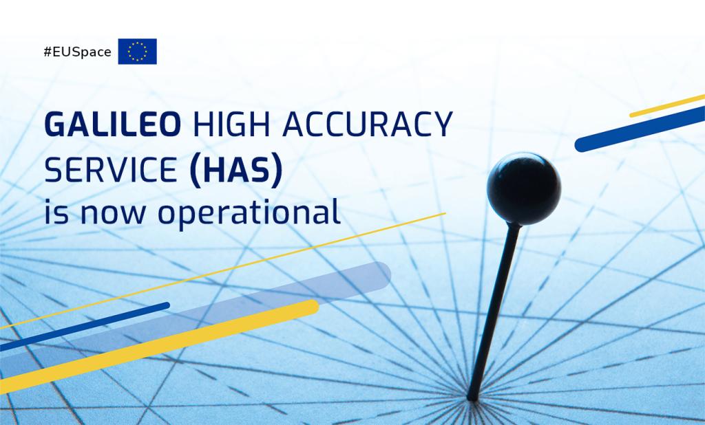 Galileo HAS increases the accuracy of Galileo to sub-meter levels, becoming the first constellation worldwide able to provide a high-accuracy service globally.