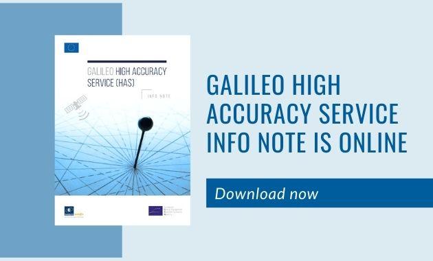 Galileo HAS target markets include geomatics, precision agriculture and the consumer solutions.