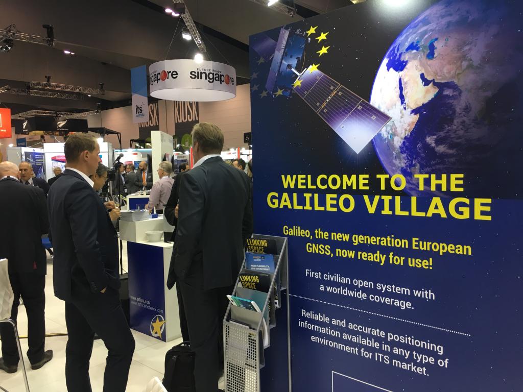 Galileo for intelligent transport systems, showcased at the ITS World Congress in Melbourne, Australia