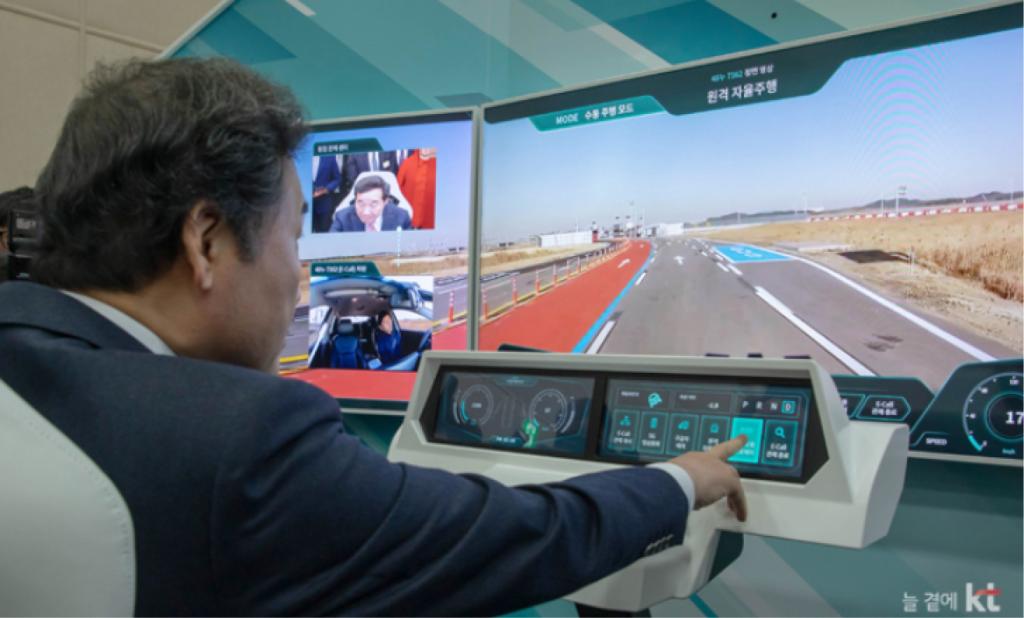 The Korea Telecom´s 5G Remote Cockpit system