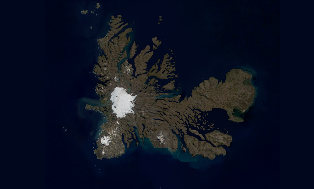 Considered one of the Earth’s most isolated islands, Kerguelen Islands are still part of Europe. Photo taken by Copernicus Sentinel-2 Considered one of the Earth’s most isolated islands, Kerguelen Islands are still part of Europe. Photo taken by Copernicus Sentinel-2