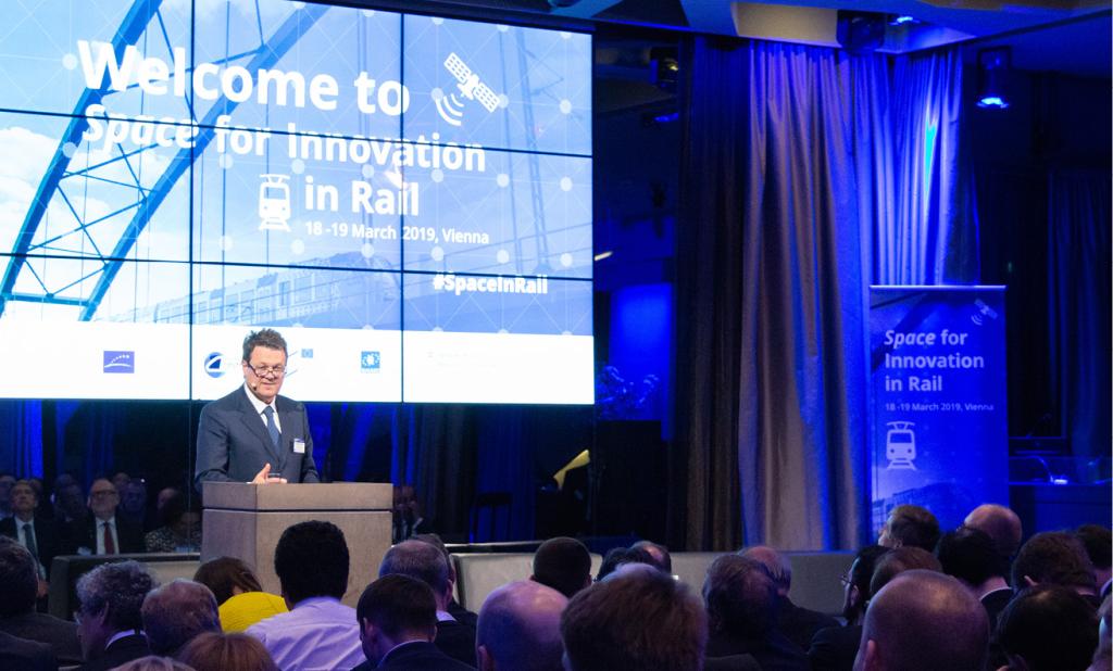 Space for Innovation in Rail highlighted the important role of satellite-based positioning technology for the future of the rail sector.