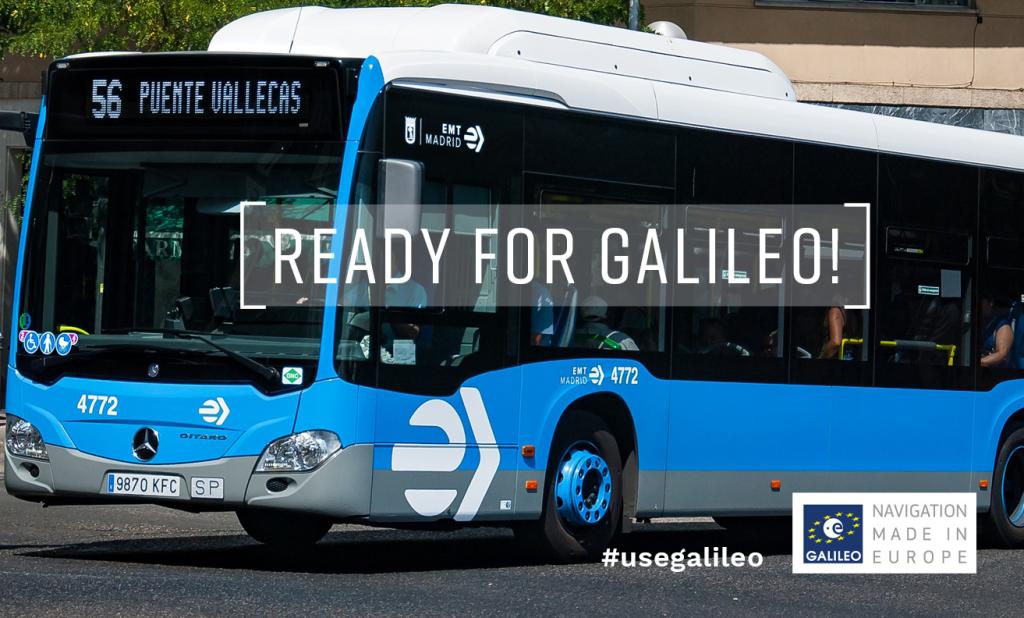 Galileo accuracy is helping EMT Madrid to improve their services. Galileo accuracy is helping EMT Madrid to improve their services.