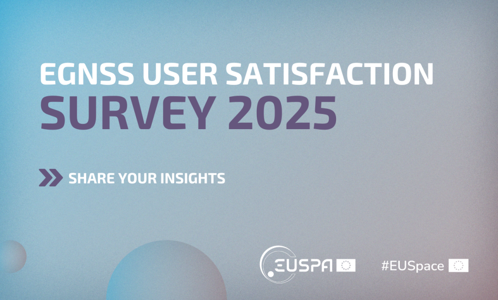 2025 EGNSS User Satisfaction Survey