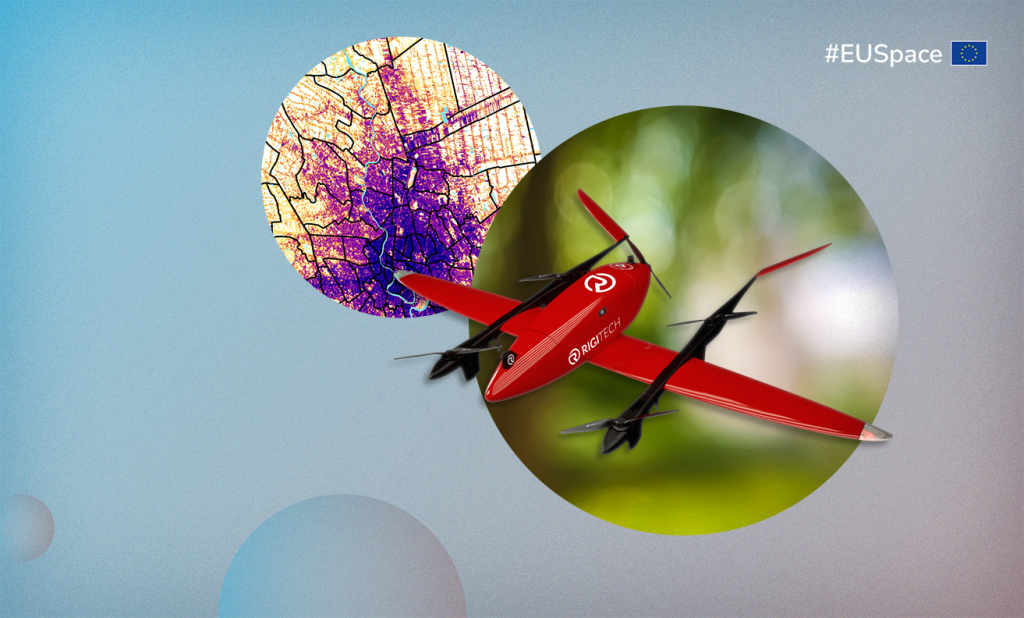 Copernicus is increasingly important for the preparation of drone operations, especially for the ground risk assessment.