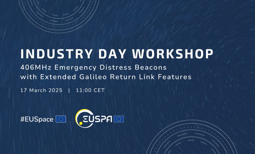 406MHz Emergency Distress Beacons - Industry day workshop