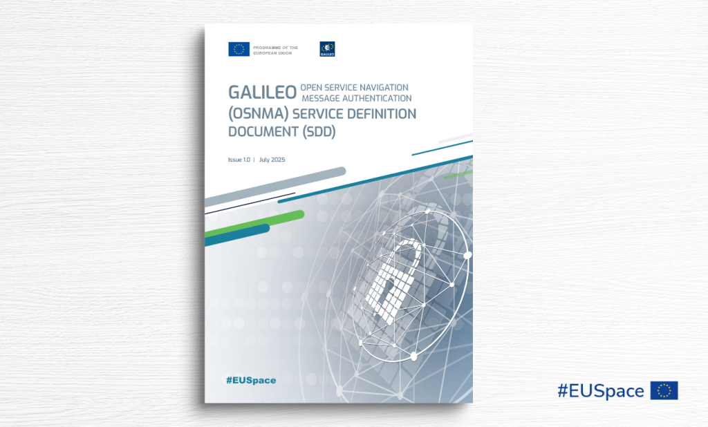 Galileo OSNMA - Service Definition Document cover