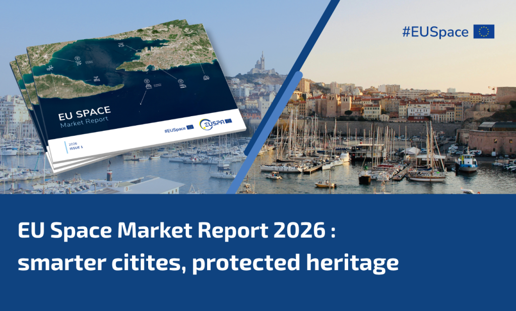 EU Space Market Report 2026: smarter cities, protected heritage news item
