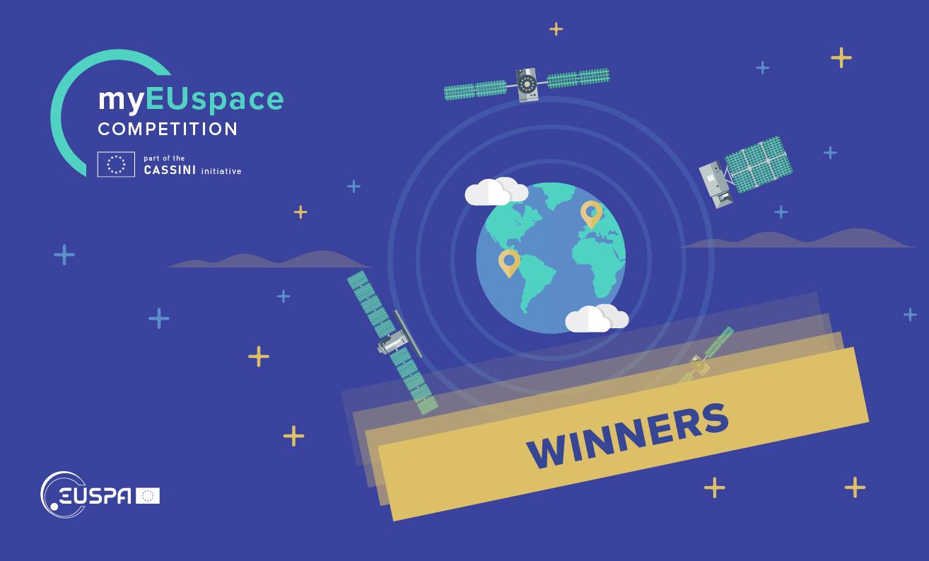 #myEUspace competition winners for "Submission of an Idea" have been announced!