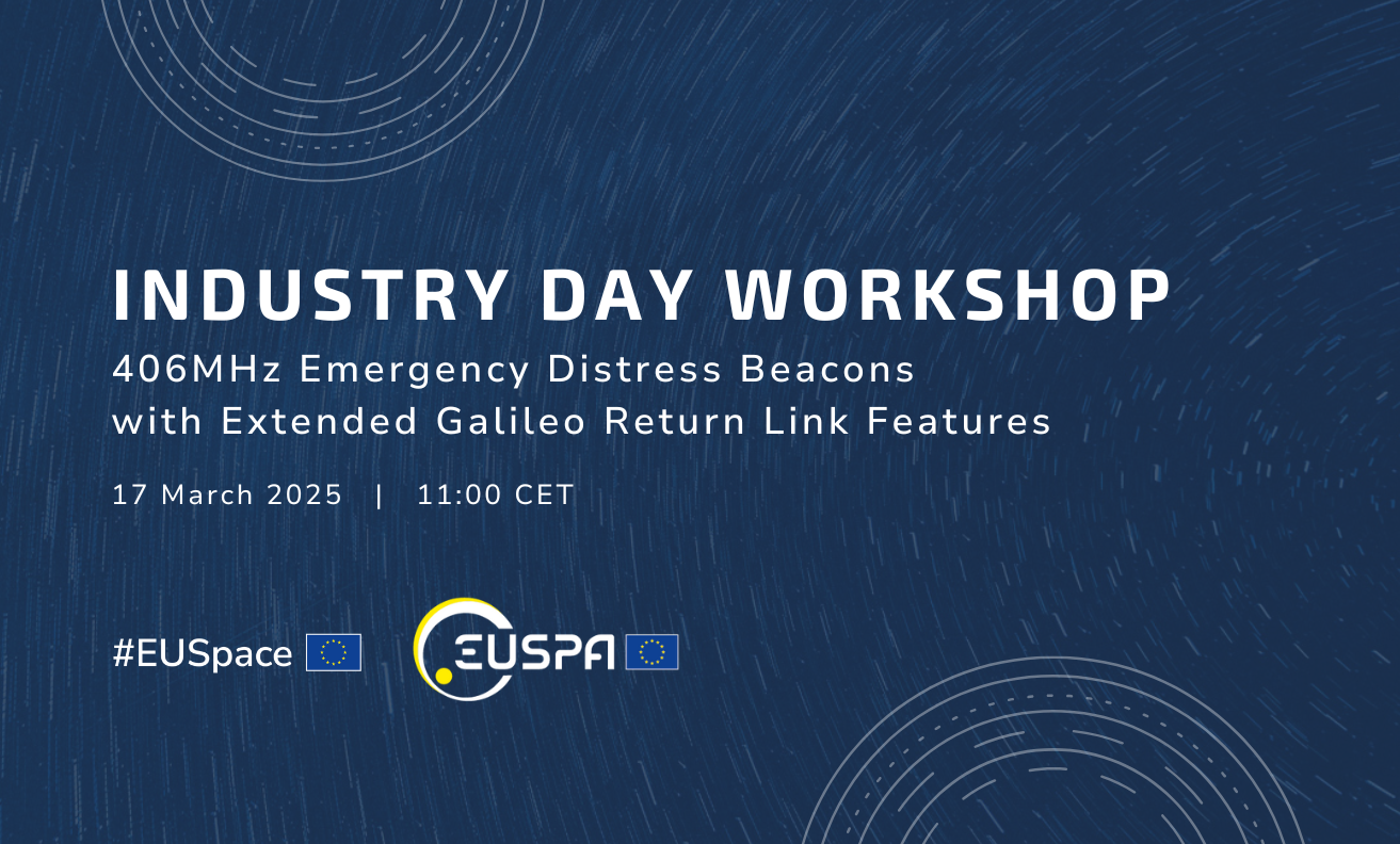 406MHz Emergency Distress Beacons - Industry day workshop