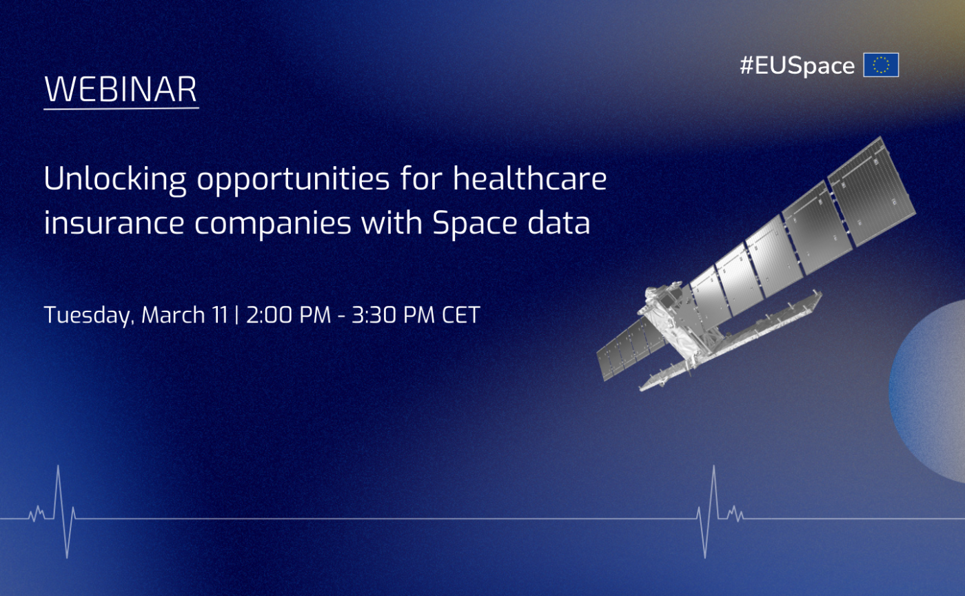 Space for healthcare - webinar on Tuesday March 11