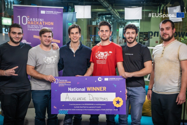 10th CASSINI Hackaton winners