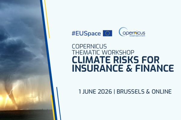 Copernicus Thematic Workshop on Climate Risks for Insurance and Finance