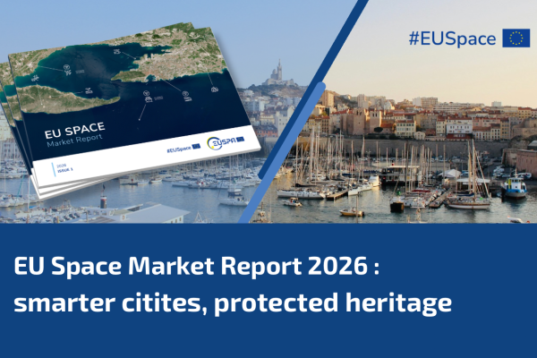 EU Space Market Report 2026: smarter cities, protected heritage news item