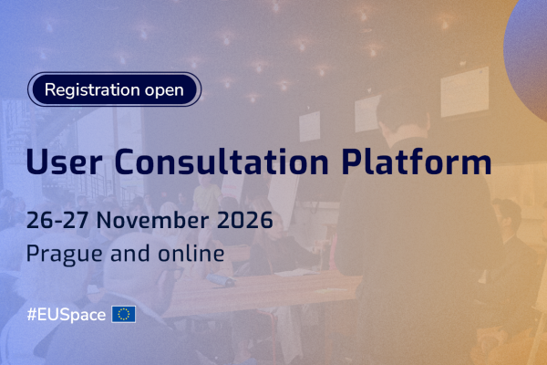 Registration is now open for the User Consultation Platform (UCP) 2026, taking place in Prague and online on 26 and 27 November.