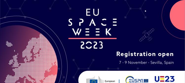The registration for the EU Space Week 2023 go live!