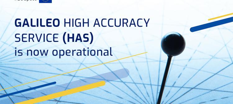 Galileo HAS increases the accuracy of Galileo to sub-meter levels, becoming the first constellation worldwide able to provide a high-accuracy service globally.