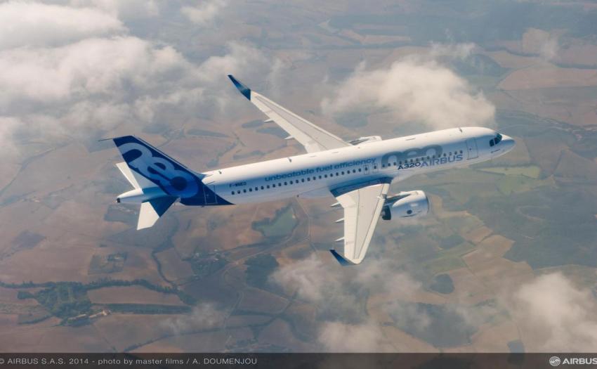 A320neo with Pratt and Whtney engines is certified