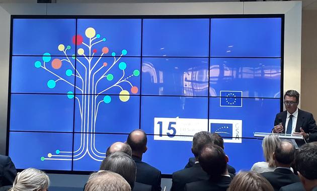 “GSA has been at the heart of the EGNOS and Galileo programmes over the past 15 years,” Carlo des Dorides.