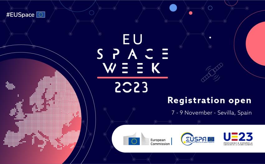 The registration for the EU Space Week 2023 go live!