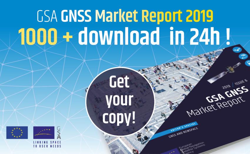 The latest issue of the GNSS market Report was eagerly awaited by all market stakeholders.