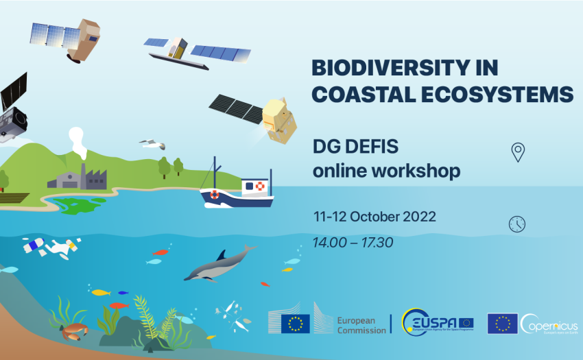 The Copernicus Biodiversity in Coastal Ecosystems Workshop will illustrate what Copernicus can offer in relation to biodiversity and coastal ecosystems, and their protection.