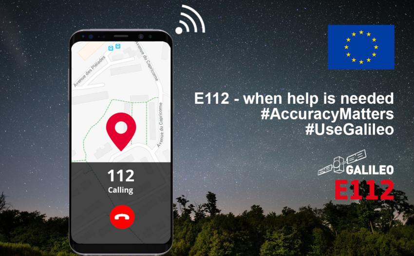 E112 is a location-enhanced version of the 112 emergency service, allowing responders to quickly and accurately locate people in distress