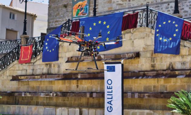 EGNSS-enabled drone flying in the urban environment of Villacarrillo, Spain