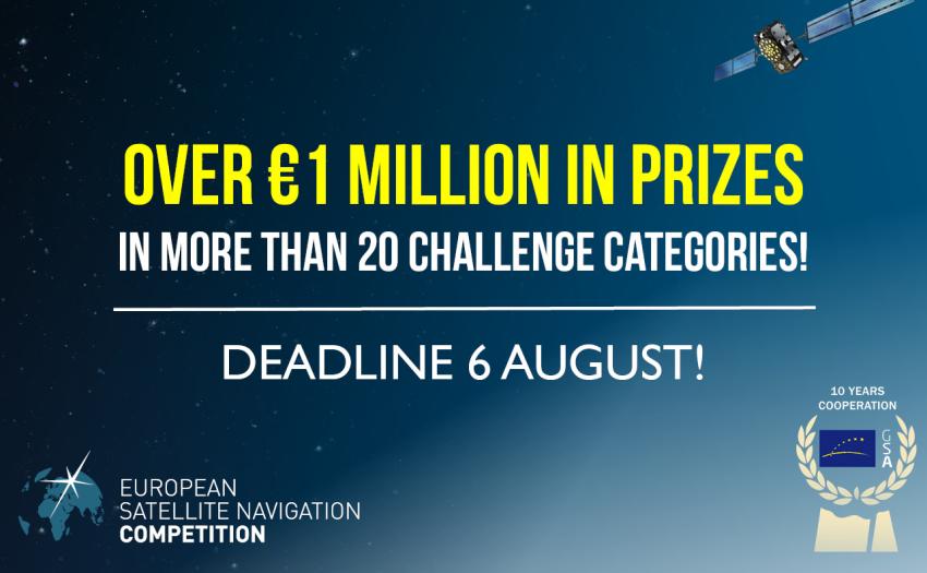 ESNC has over EUR 1 million in prizes in more than 20 challenge categories!