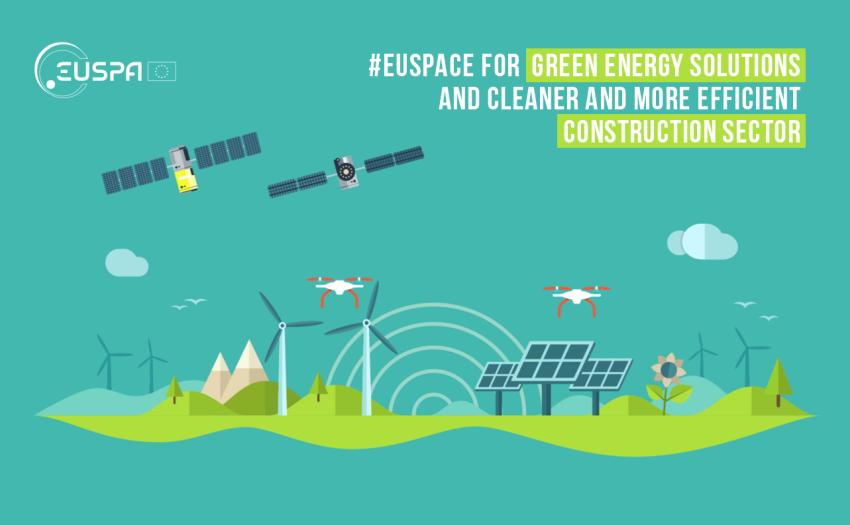 From monitoring the performance of solar panels with Copernicus to assessing heat loss of buildings with Galileo-enabled drones, #EUSpace keeps an eye on our continent‘s green infrastructure.