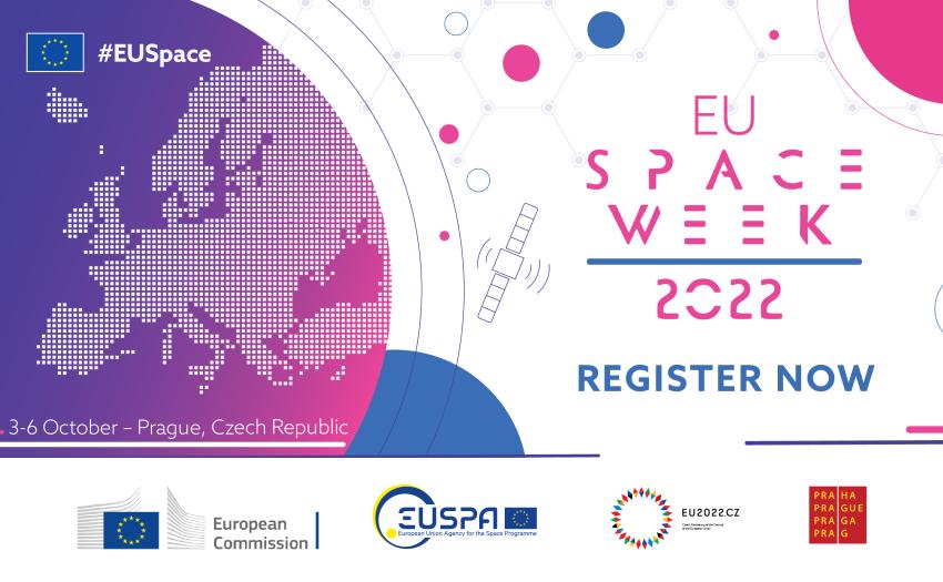 Join the EU Space Week 3 – 6 October 2022 in Prague, Czech Republic