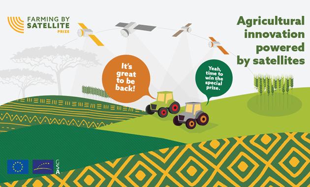 The competition aims to promote agricultural efficiency through the use of space tech.