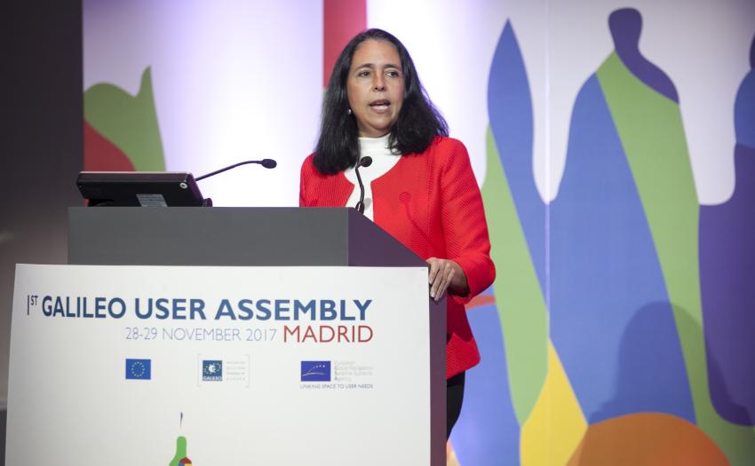 Flores Diaz Pulido of the European Commission opens Day 2 plenary