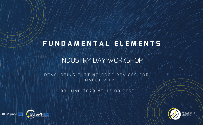 This Fundamental Elements Industry Days workshop will include in-depth information on the funding programme and the application process a well as insights about the calls. 