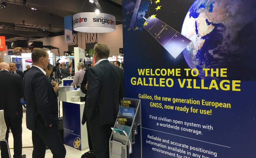 Galileo for intelligent transport systems, showcased at the ITS World Congress in Melbourne, Australia
